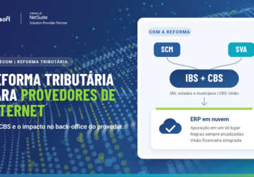 Gráfico ilustrando o impacto do IBS e CBS no back-office do provedor de internet.